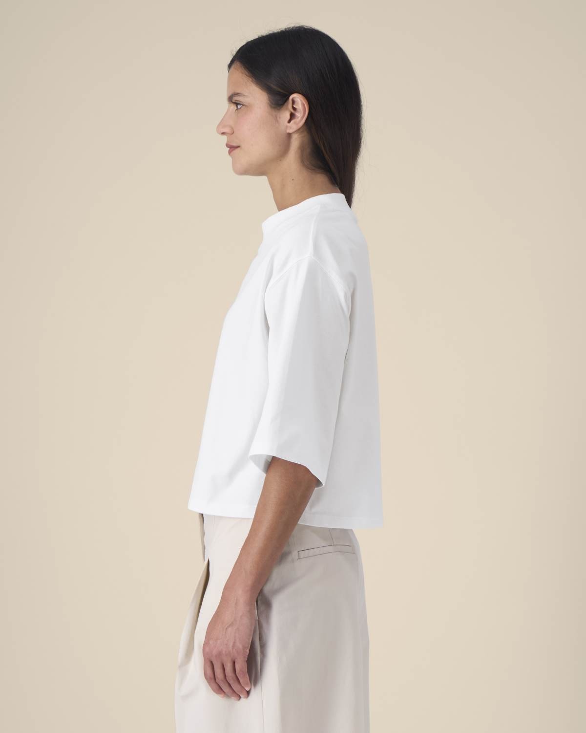 Stanley/Stella kleding bedrukken Women's cropped t-shirt Raya STTW259