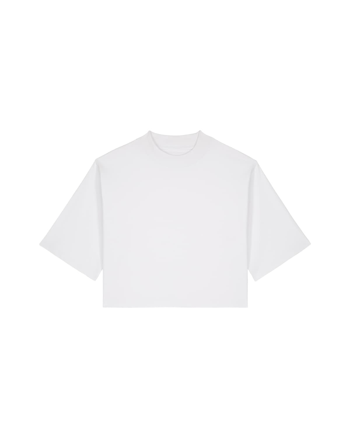 Stanley/Stella kleding bedrukken The women's cropped t-shirt in recycled cotton Raya STTW259