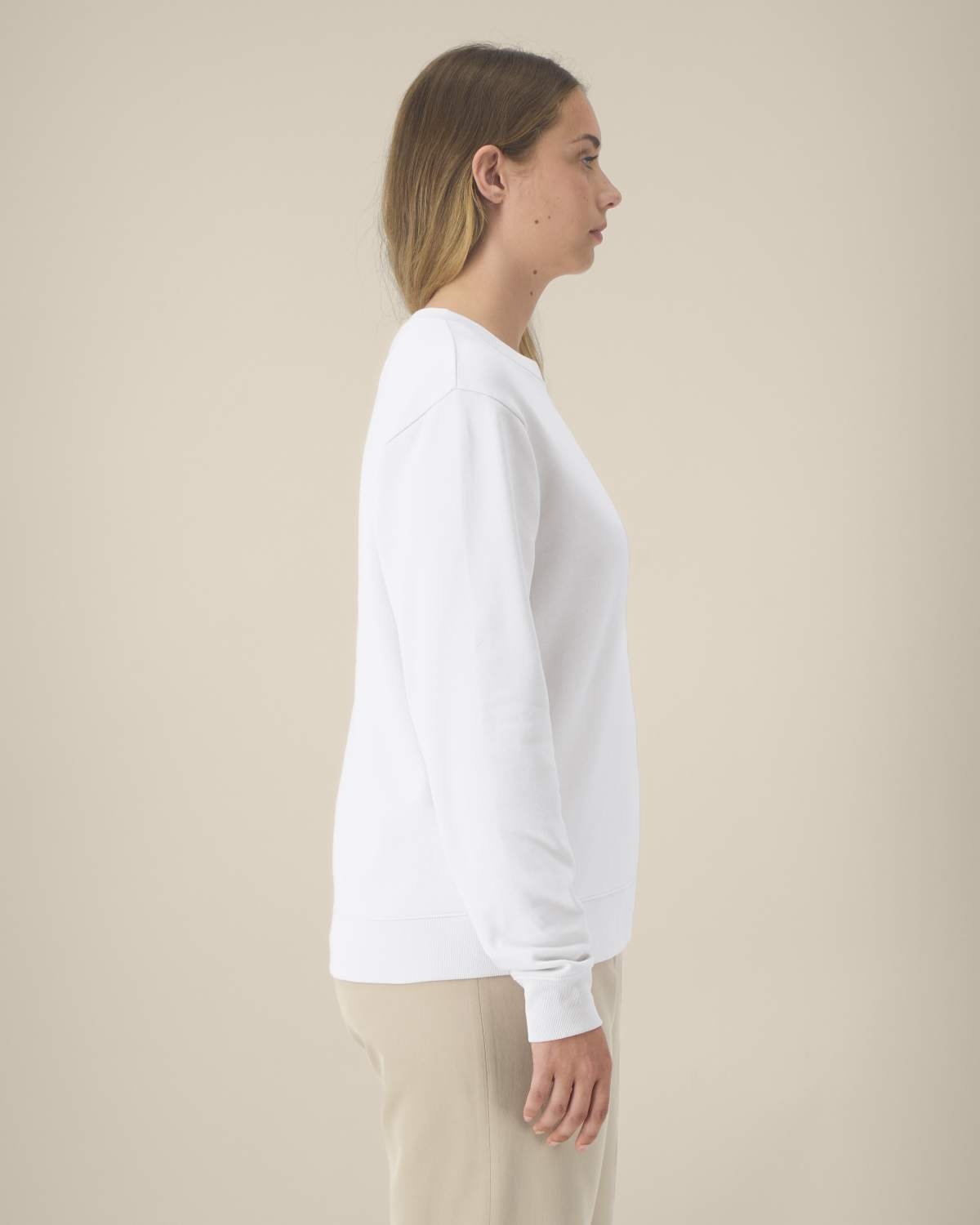 Stanley/Stella kleding bedrukken The women's crewneck sweatshirt Thinker in recycled cotton STSW254