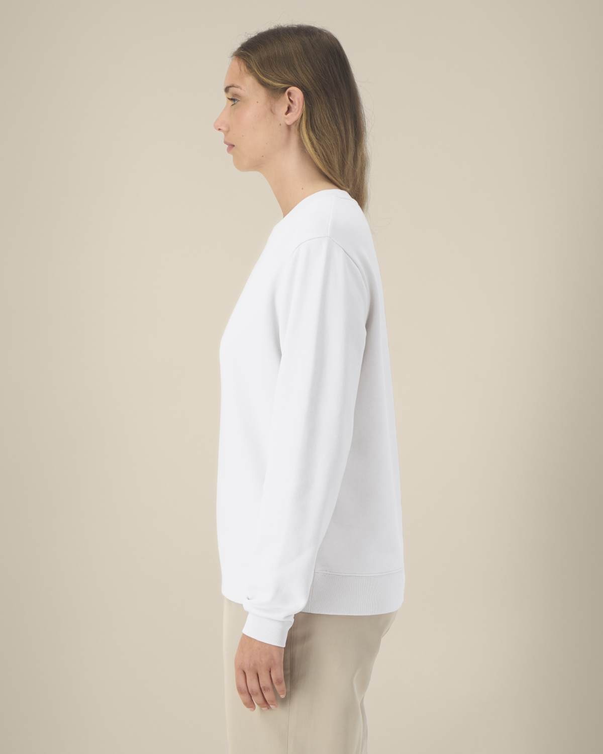 Stanley/Stella kleding bedrukken The women's crewneck sweatshirt Thinker in recycled cotton STSW254