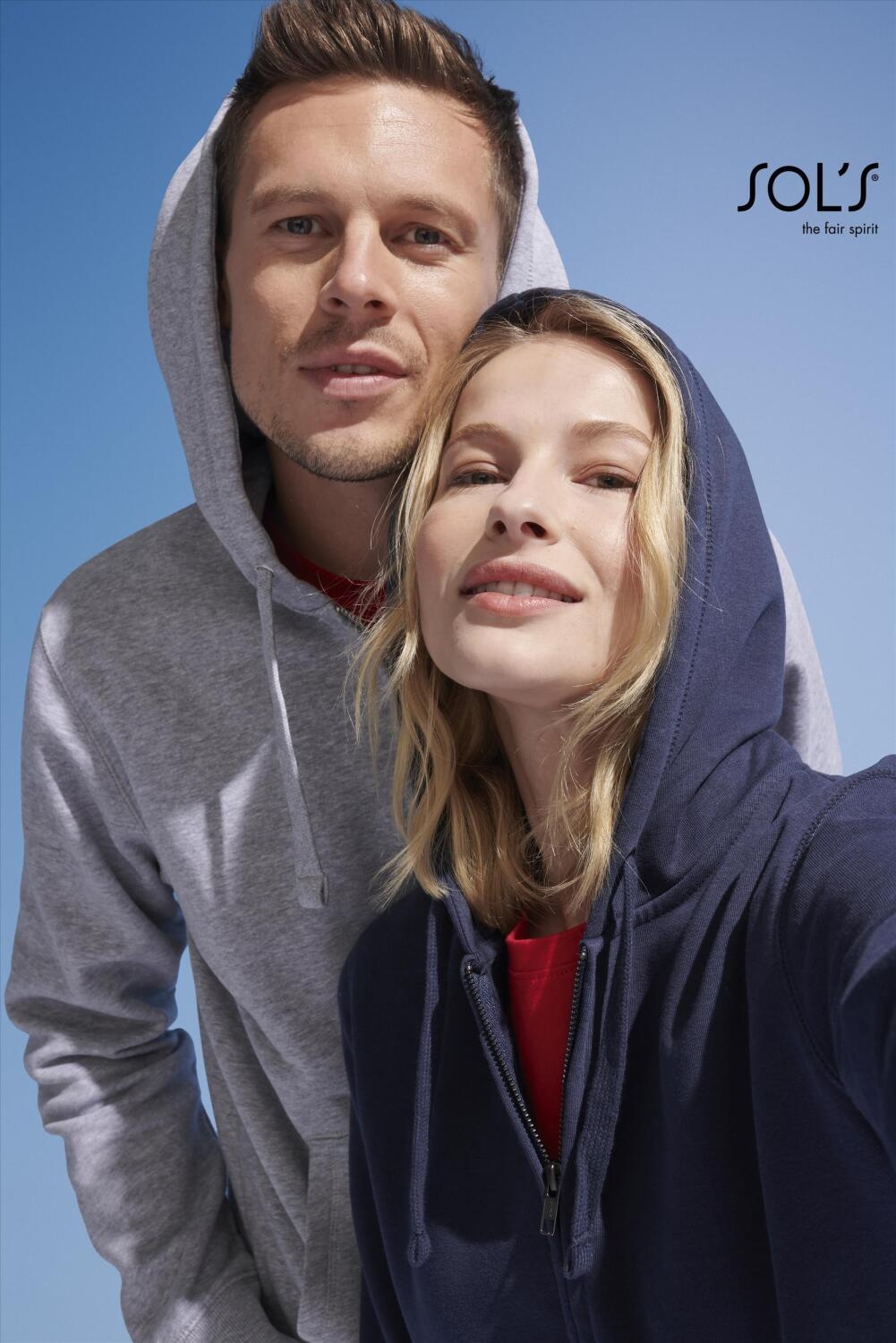 SOL'S Sol's Spike Men Sweatshirts Full-Zip Hooded
