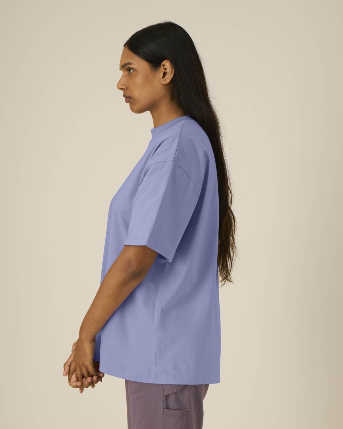Stanley/Stella kleding bedrukken The unisex oversized high-neck Blaster 2.0 t-shirt STTU959