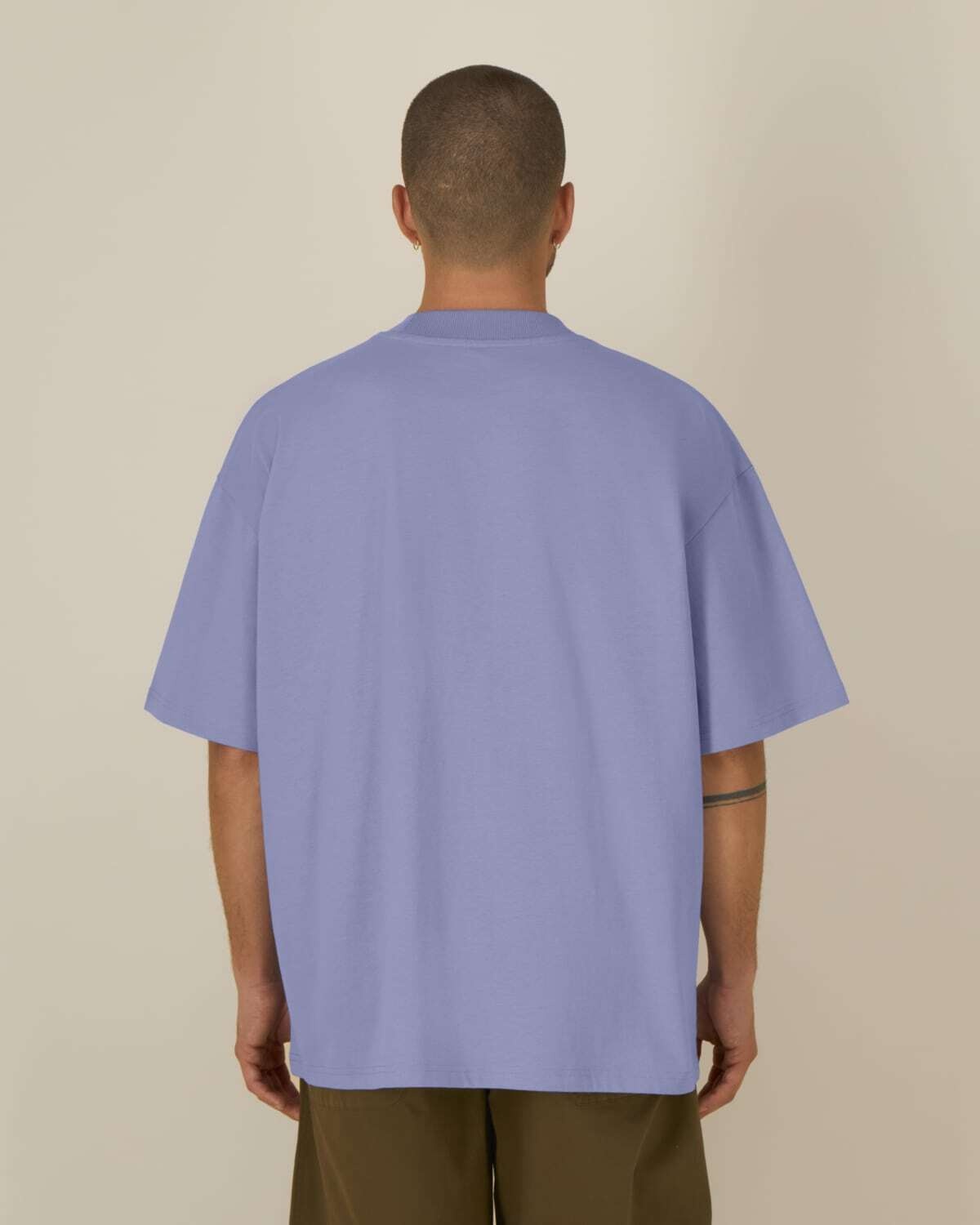 Stanley/Stella kleding bedrukken The unisex oversized high-neck Blaster 2.0 t-shirt STTU959