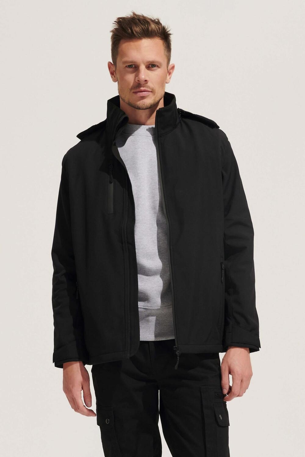 SOL'S Sol's Falcon 3in1 Softshell Jackets Full-Zip Hooded