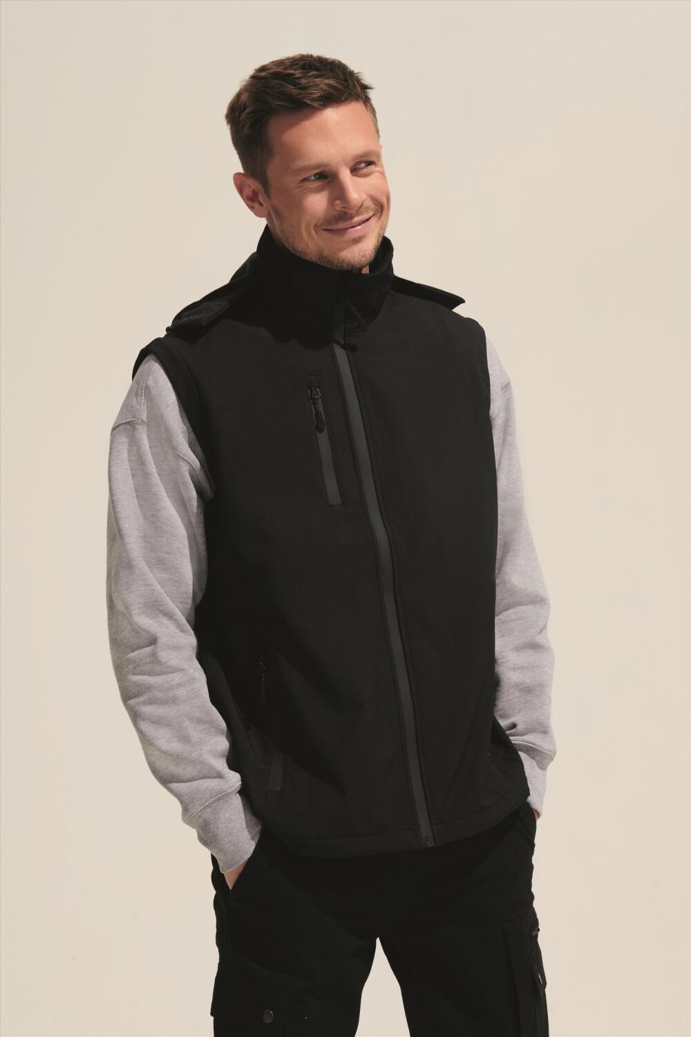 SOL'S Sol's Falcon 3in1 Softshell Jackets Full-Zip Hooded