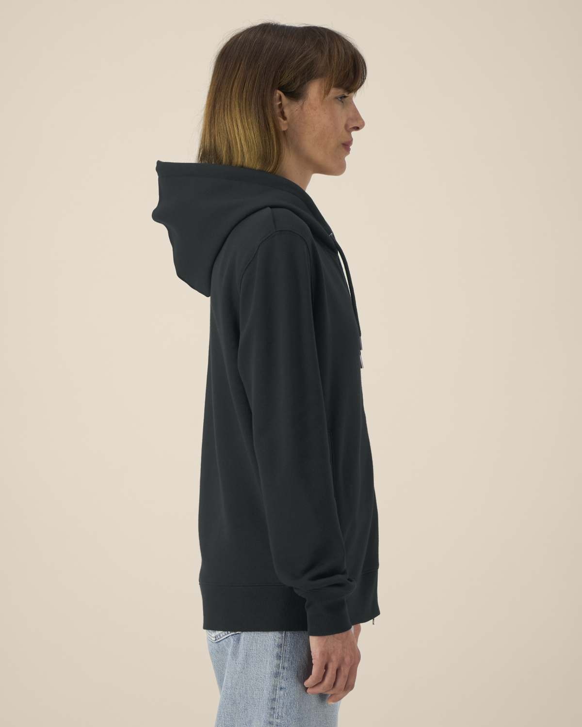 Stanley/Stella kleding bedrukken The unisex zip-through hoodie Astor in cotton-TENCEL™ Modal STSU261