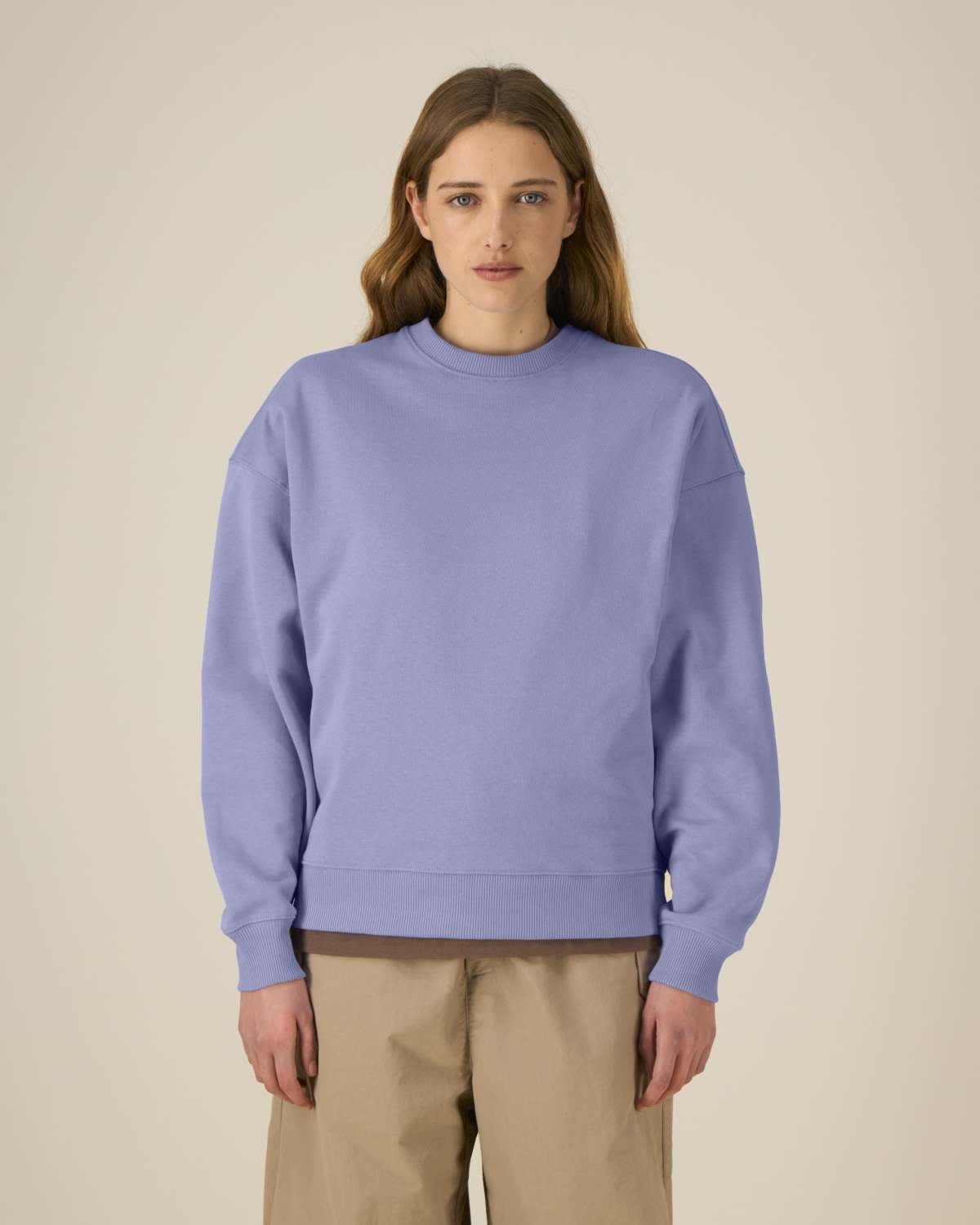 Stanley/Stella kleding bedrukken The unisex oversized crewneck Radder 2.0 sweatshirt STSU208