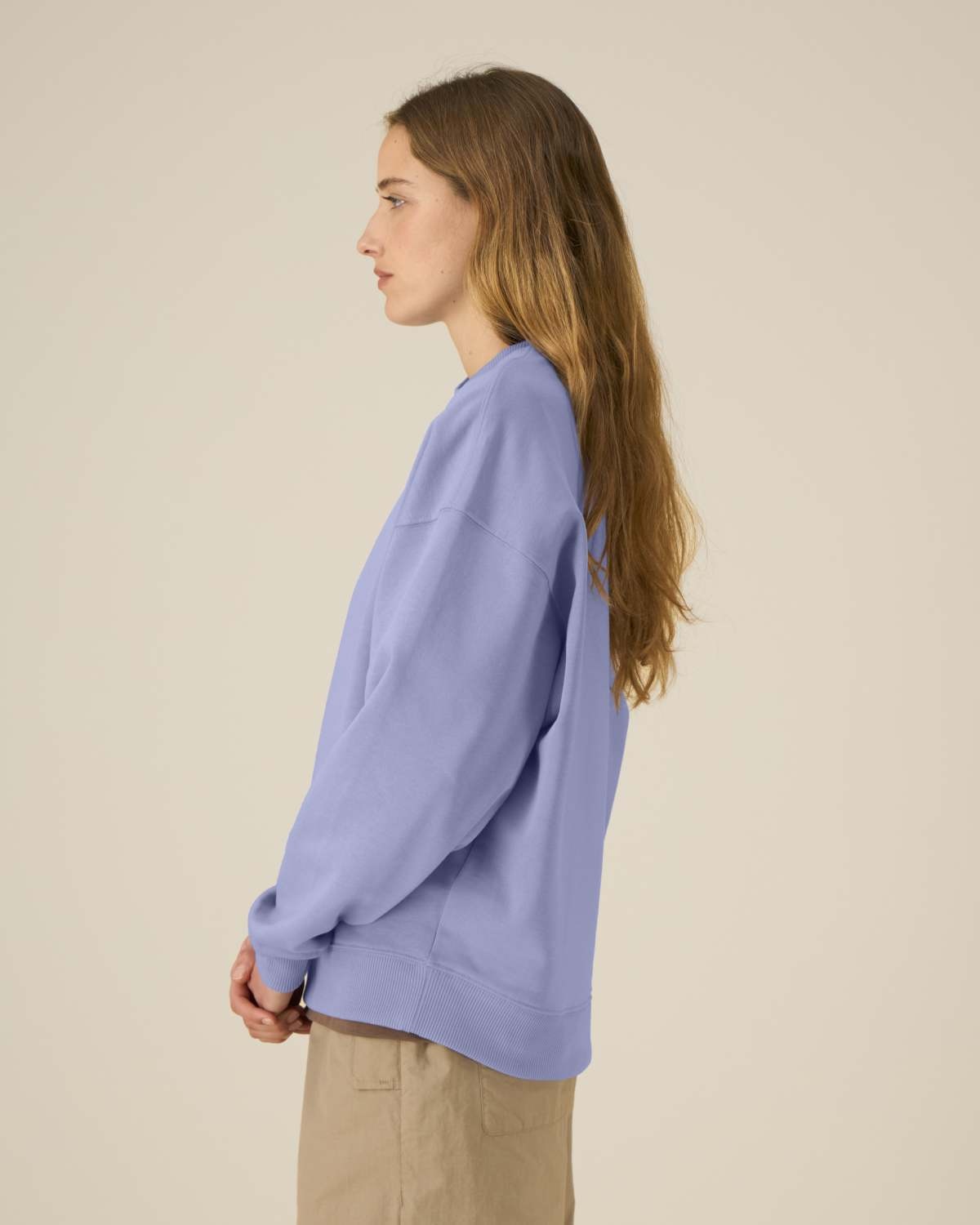 Stanley/Stella kleding bedrukken The unisex oversized crewneck Radder 2.0 sweatshirt STSU208