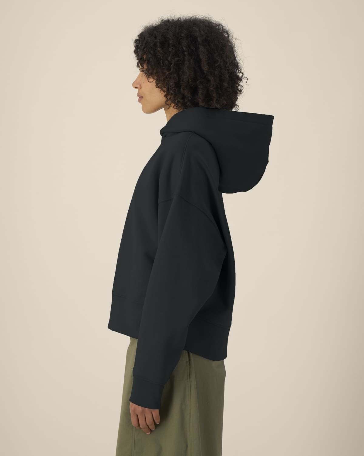 Stanley/Stella kleding bedrukken The unisex boxy Voicer hoodie in recycled cotton STSU256