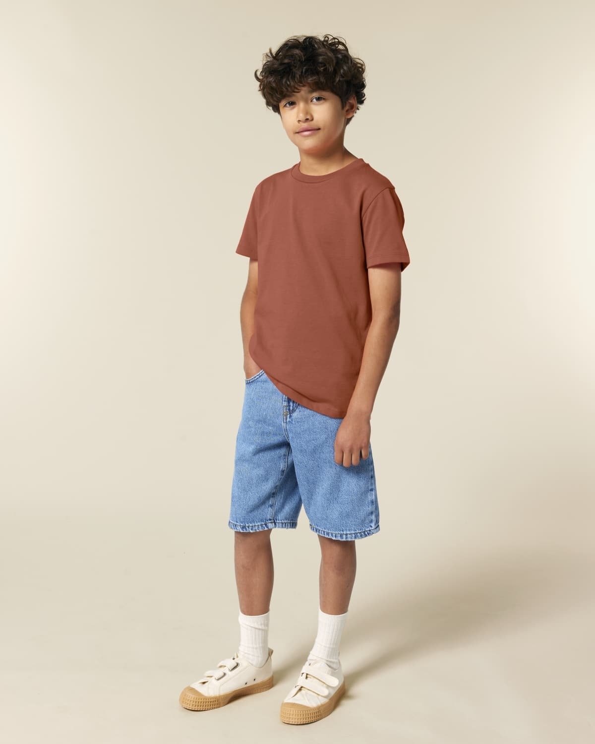 Stanley/Stella kleding bedrukken Kids' Iconic t-shirt STTK184