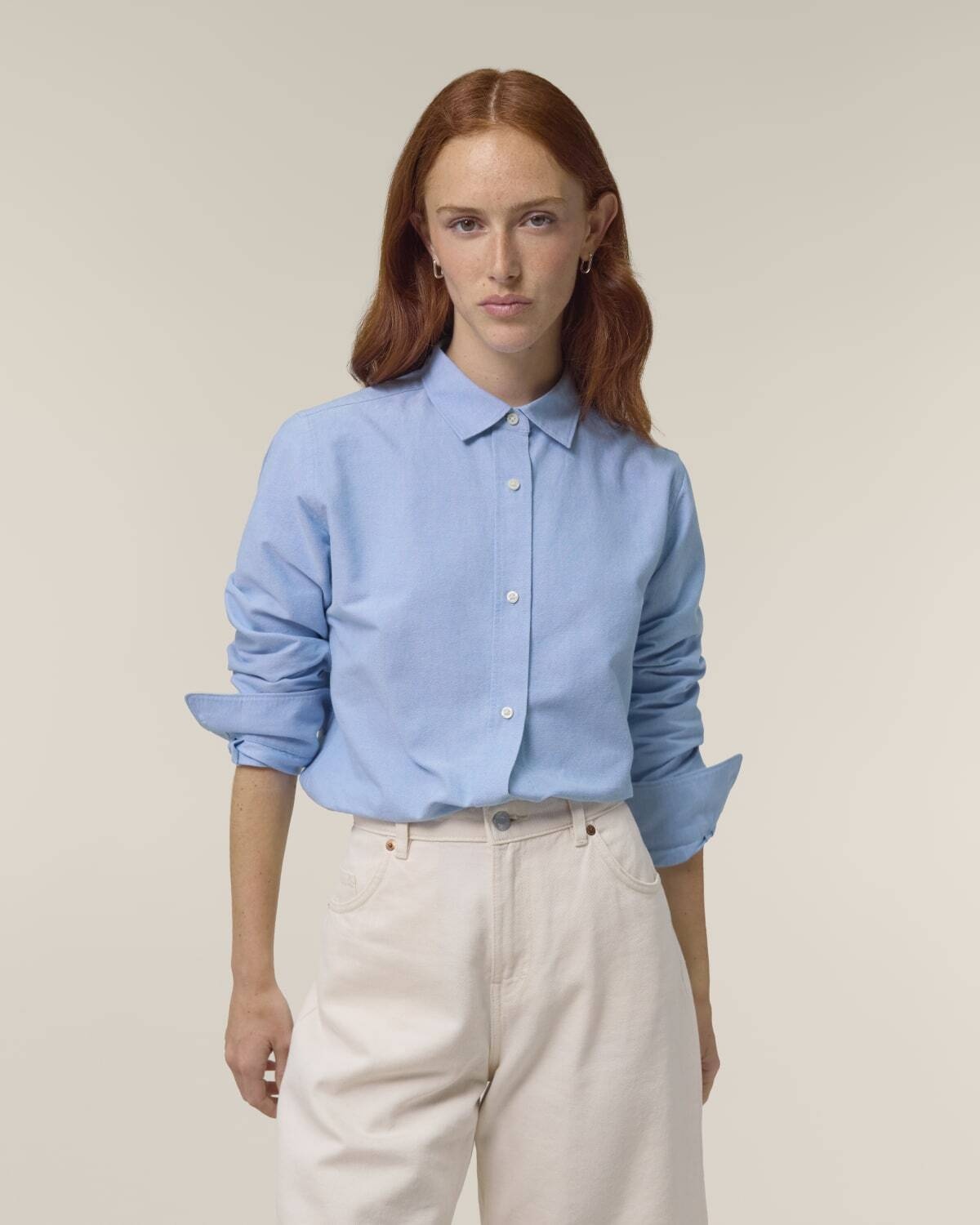 Stanley/Stella kleding bedrukken Stella Oxford Shirt STWW971
