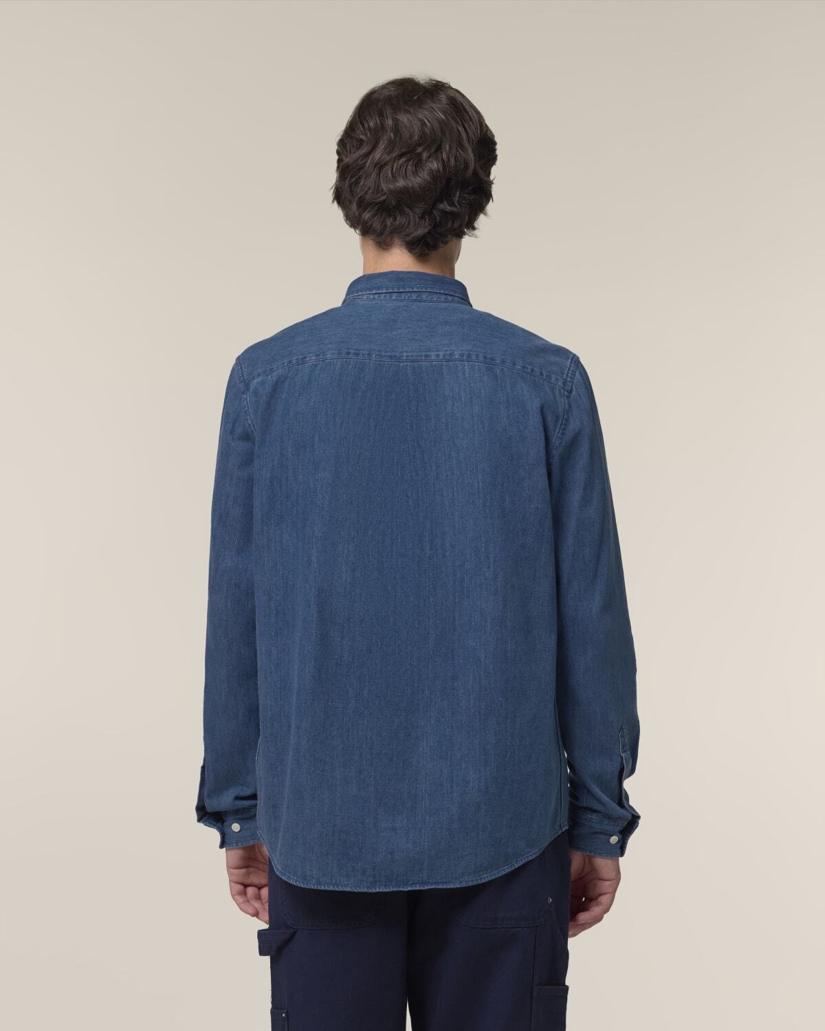 Stanley/Stella kleding bedrukken Stanley/Stella stanley denim shirt STWM967