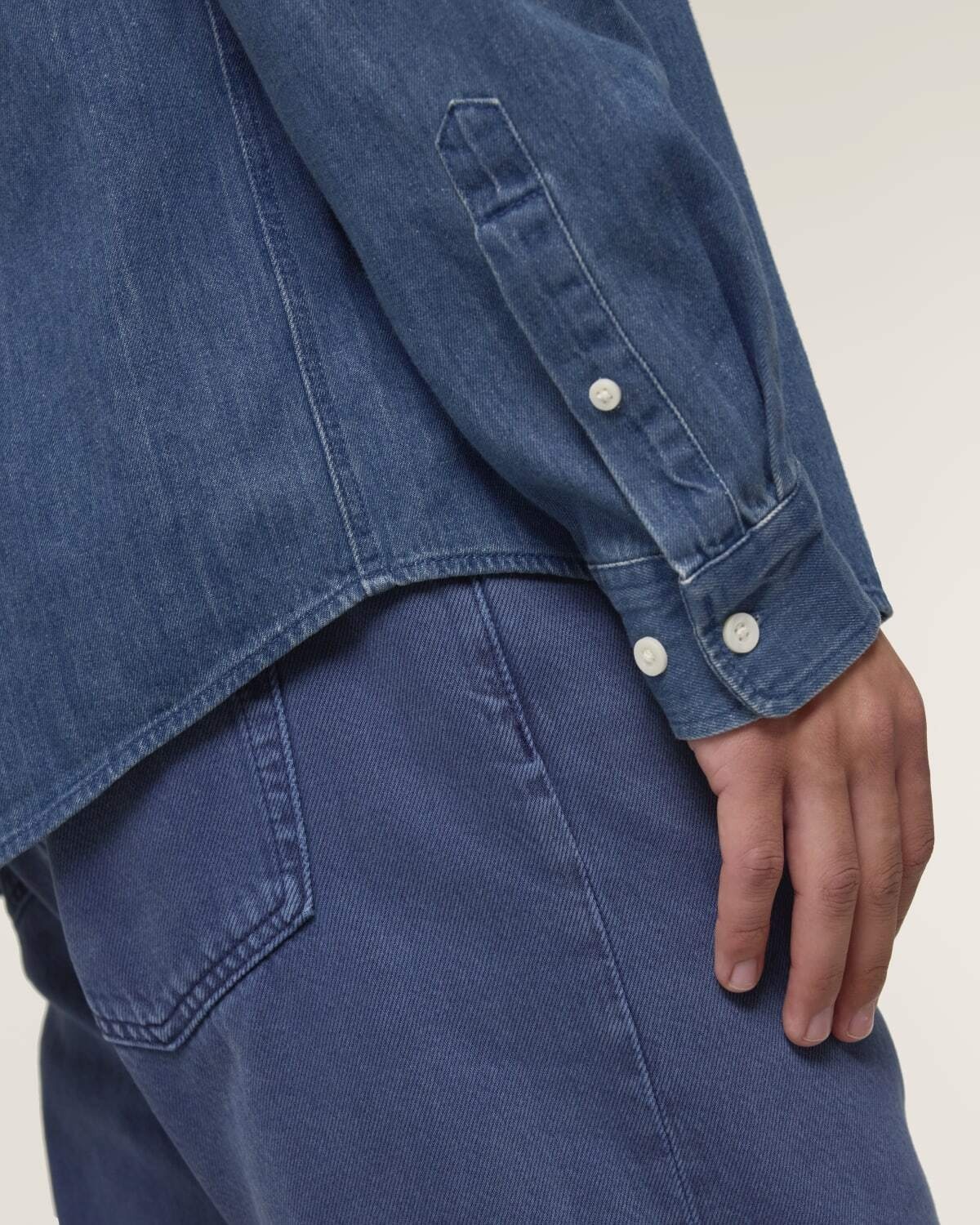 Stanley/Stella kleding bedrukken Stanley/Stella stanley denim shirt STWM967