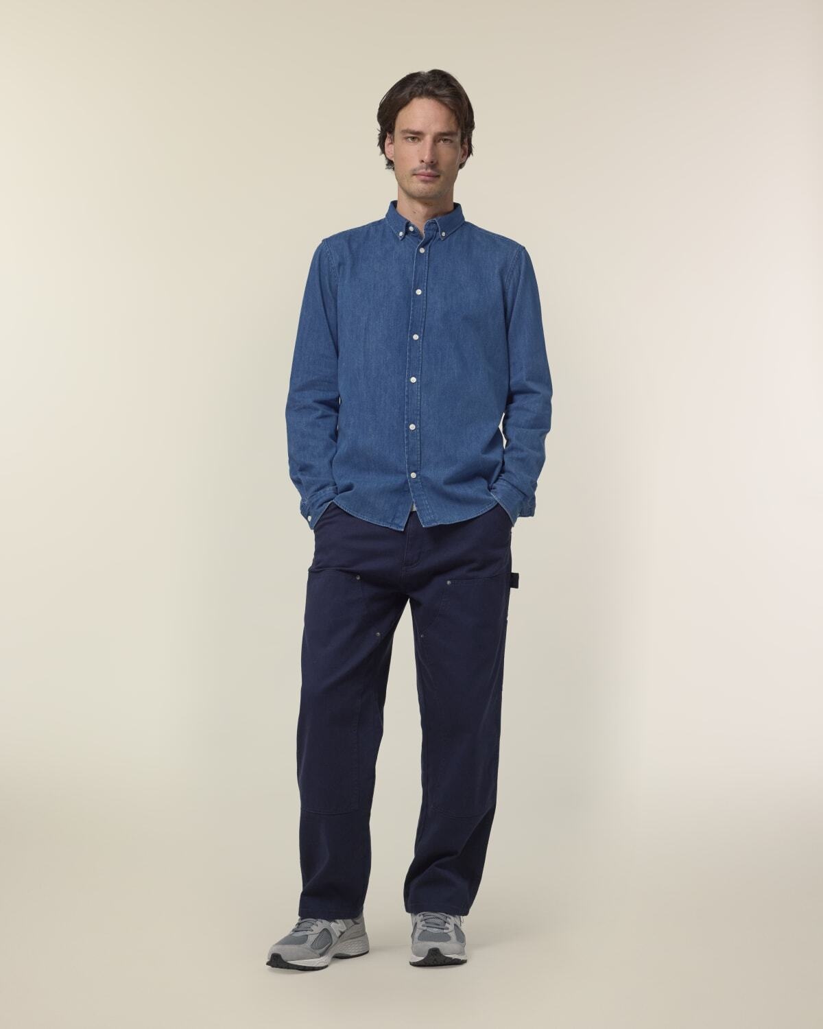 Stanley/Stella kleding bedrukken Stanley/Stella stanley denim shirt STWM967
