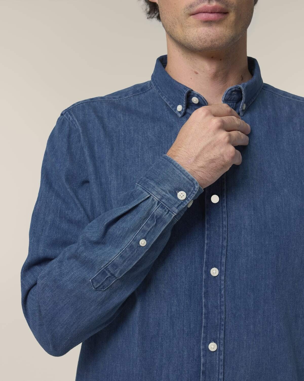 Stanley/Stella kleding bedrukken Stanley/Stella stanley denim shirt STWM967