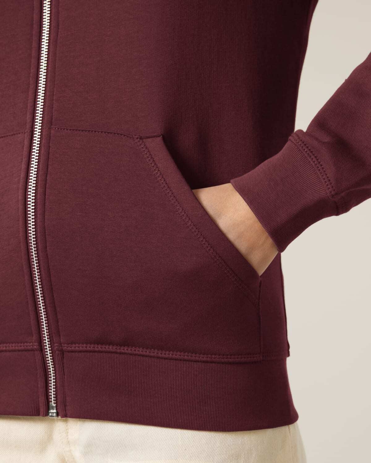 Stanley/Stella kleding bedrukken Stanley/Stella zip hoodedsweater mixer STSU205