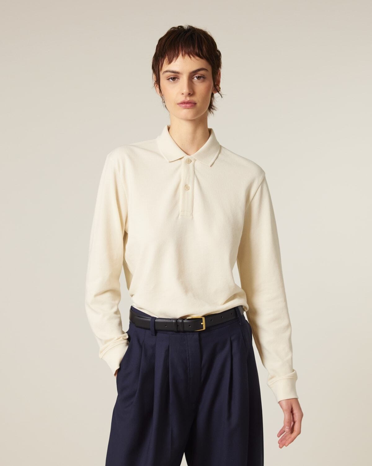 Stanley/Stella kleding bedrukken Stanley/Stella poloshirts longsleeve prepster 2.0 long sleeve STPU223