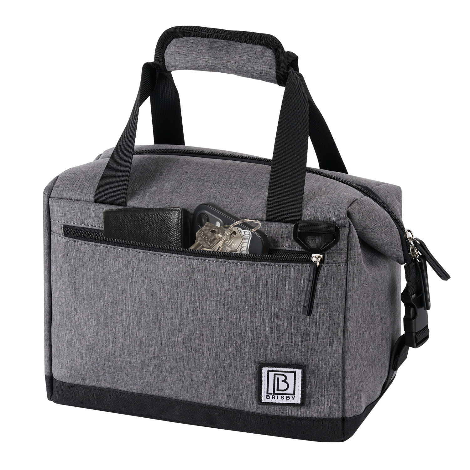 Brisby Brisby 4 Laags Geïsoleerde Koeltas - Lunchtas 12 Liter - Extra Ruimte Uitvouwbaar