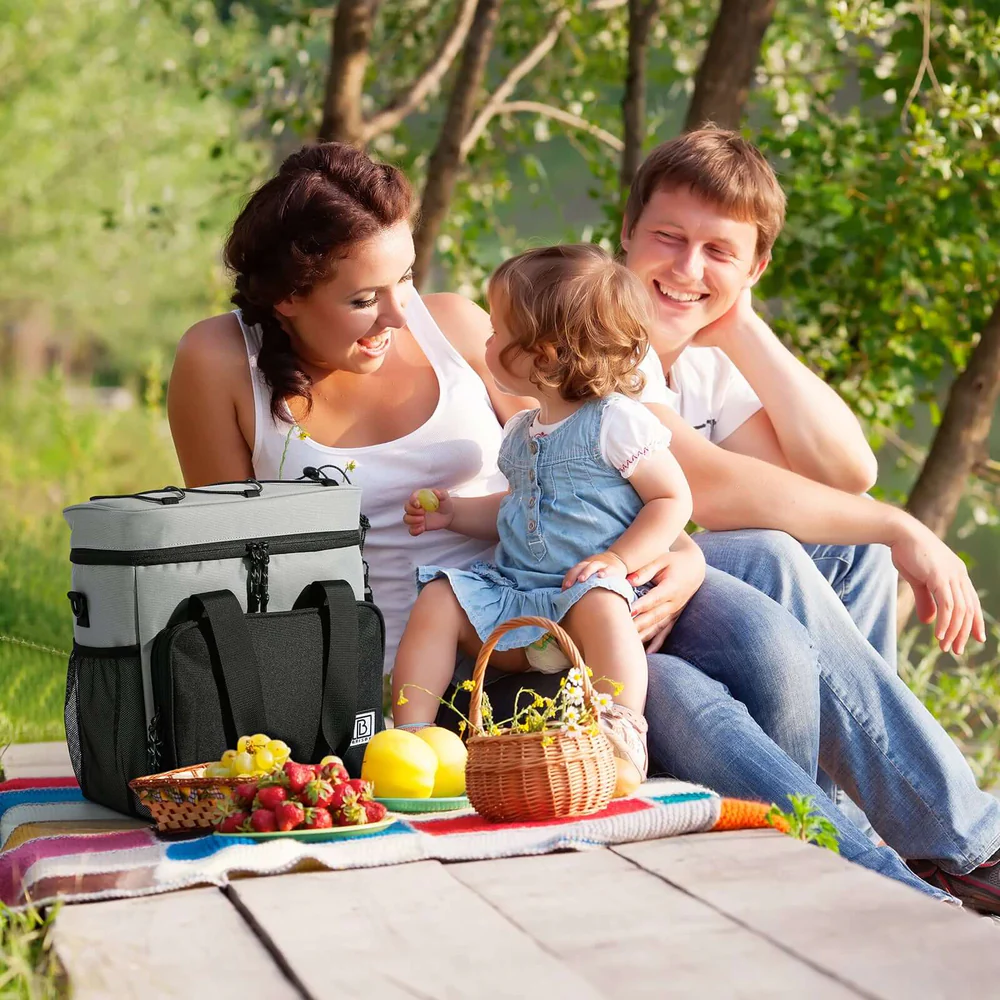 Brisby Brisby 4 Laags Geïsoleerde Koeltas - Lunchtas 15 liter