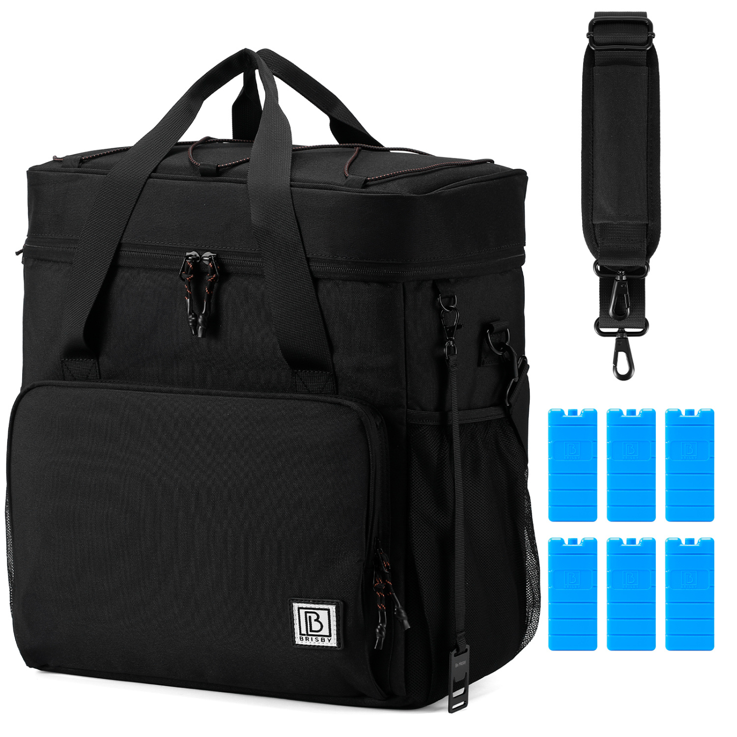 Brisby Brisby 4 Laags Geïsoleerde Koeltas - Lunchtas 40 liter