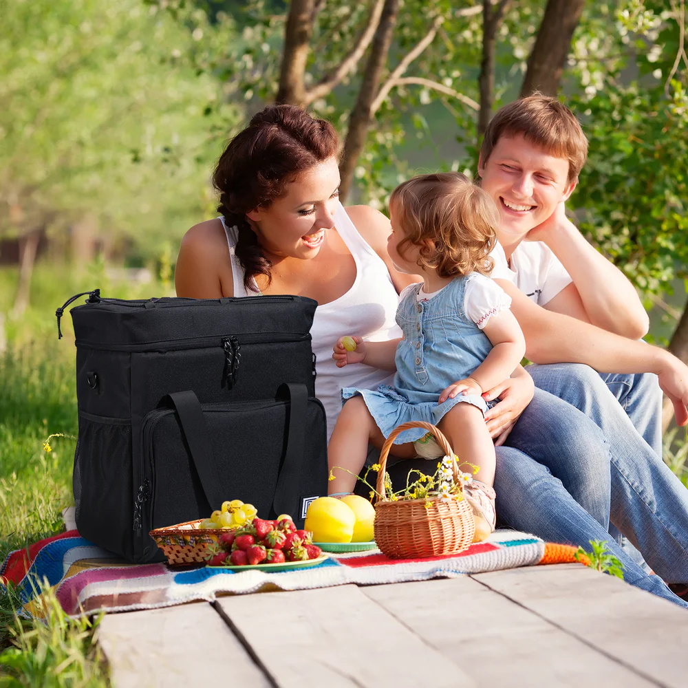 Brisby Brisby 4 Laags Geïsoleerde Koeltas - Lunchtas 40 liter