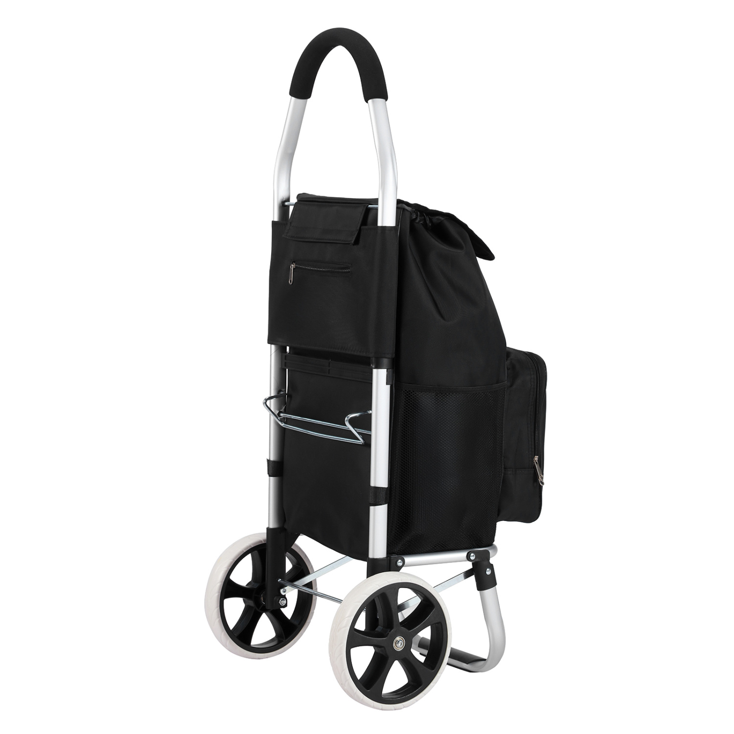 Brisby Packaway Boodschappentrolley Deluxe met koelvak - 50L - boodschappenwagen - steekwagen functie