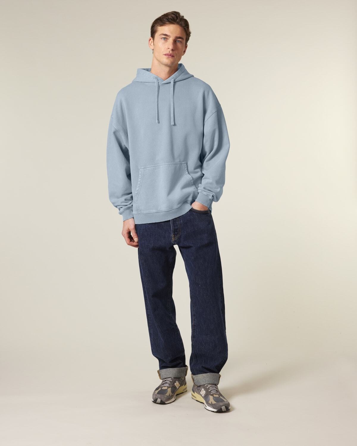 Stanley/Stella kleding bedrukken Stanley/Stella hooded sweater slammer 2.0 vintage STSU211
