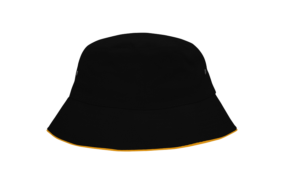 The Headwear Professionals Brushed Sports Twill Bucket Hat 4223