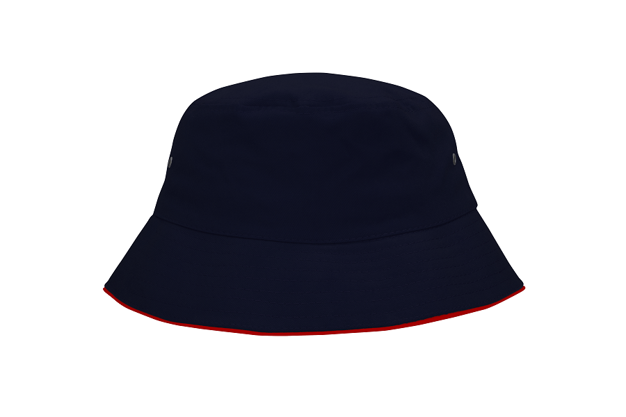 The Headwear Professionals Brushed Sports Twill Bucket Hat 4223