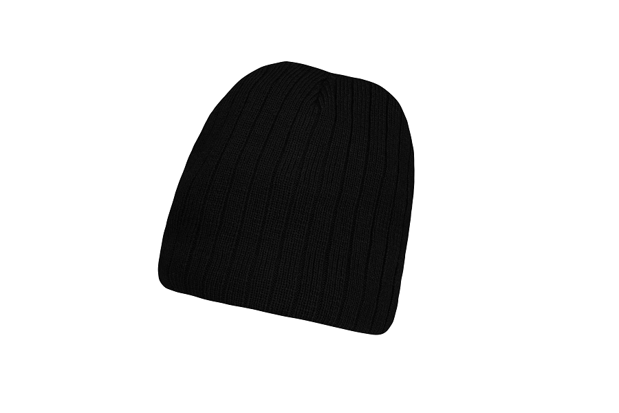 The Headwear Professionals Cable Knit Acrylic Beanie With Fleece Linning 4189