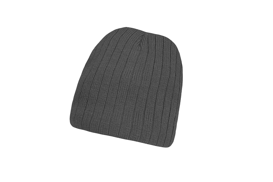 The Headwear Professionals Cable Knit Acrylic Beanie With Fleece Linning 4189
