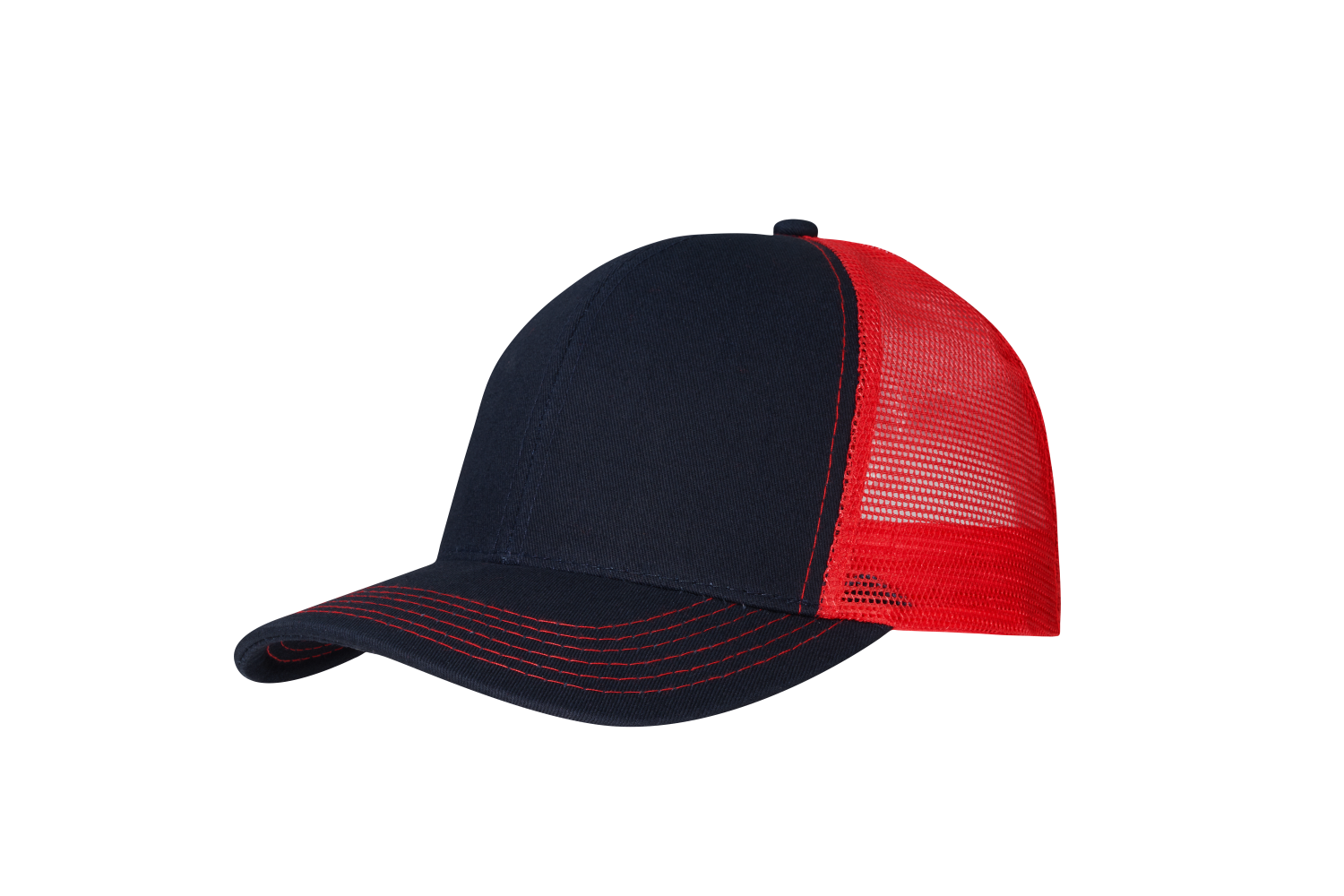 The Headwear Professionals Premium Chino Twill Cap With Mesh Back 4152