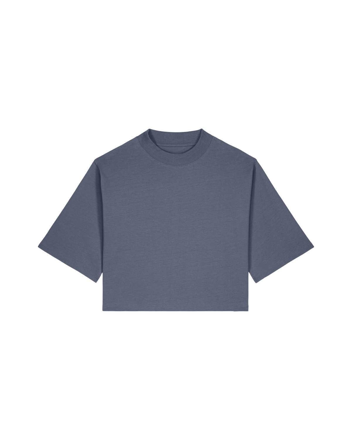 Stella Raya dames cropped T-shirt korte mouwen STTW259