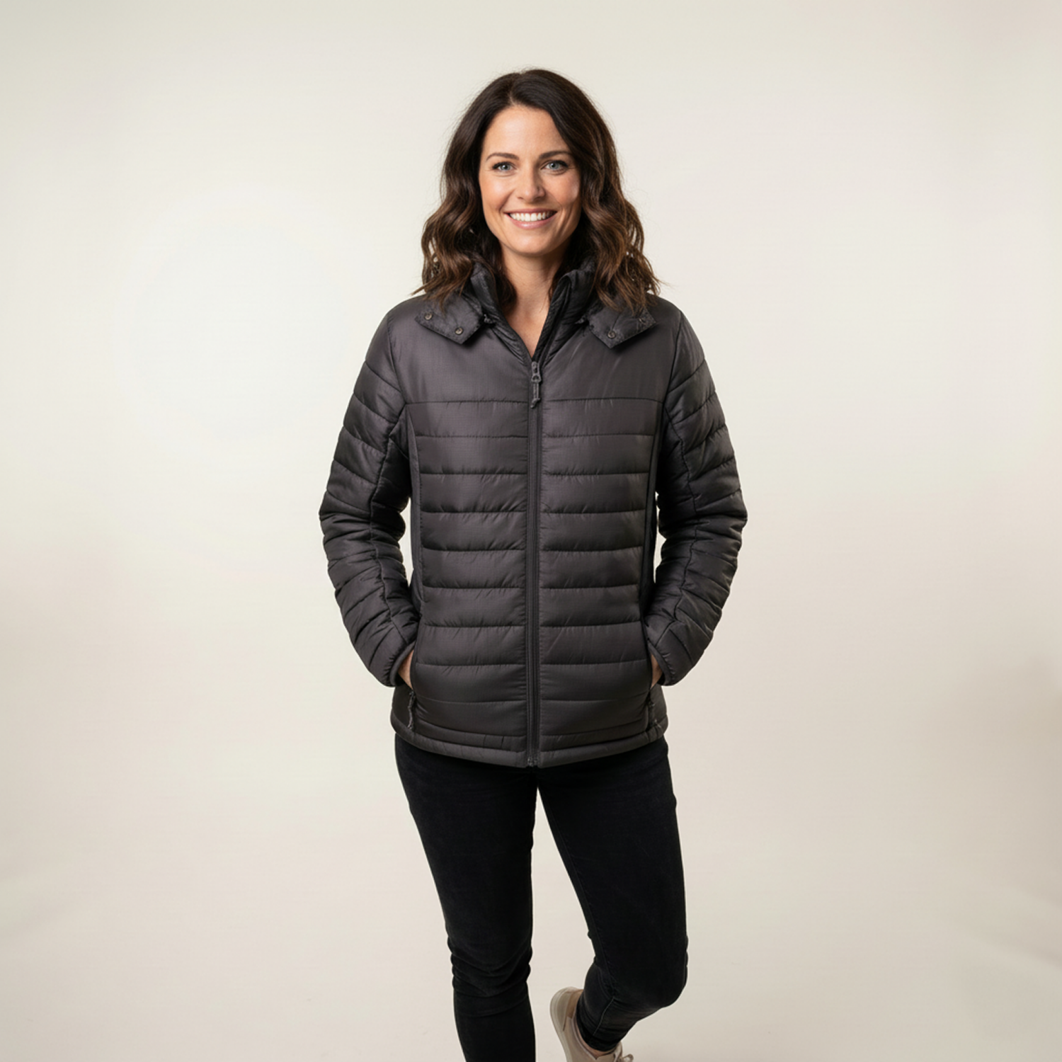 Th Clothes Stockholm unisex workwear padded bodywarmer