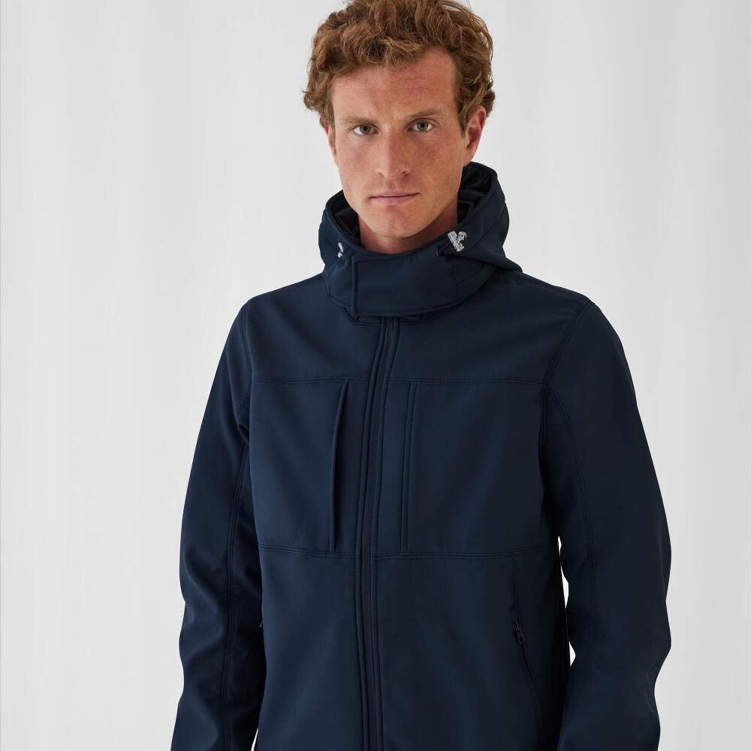 B&C Collection kleding bedrukken B&C Hooded Softshell Men