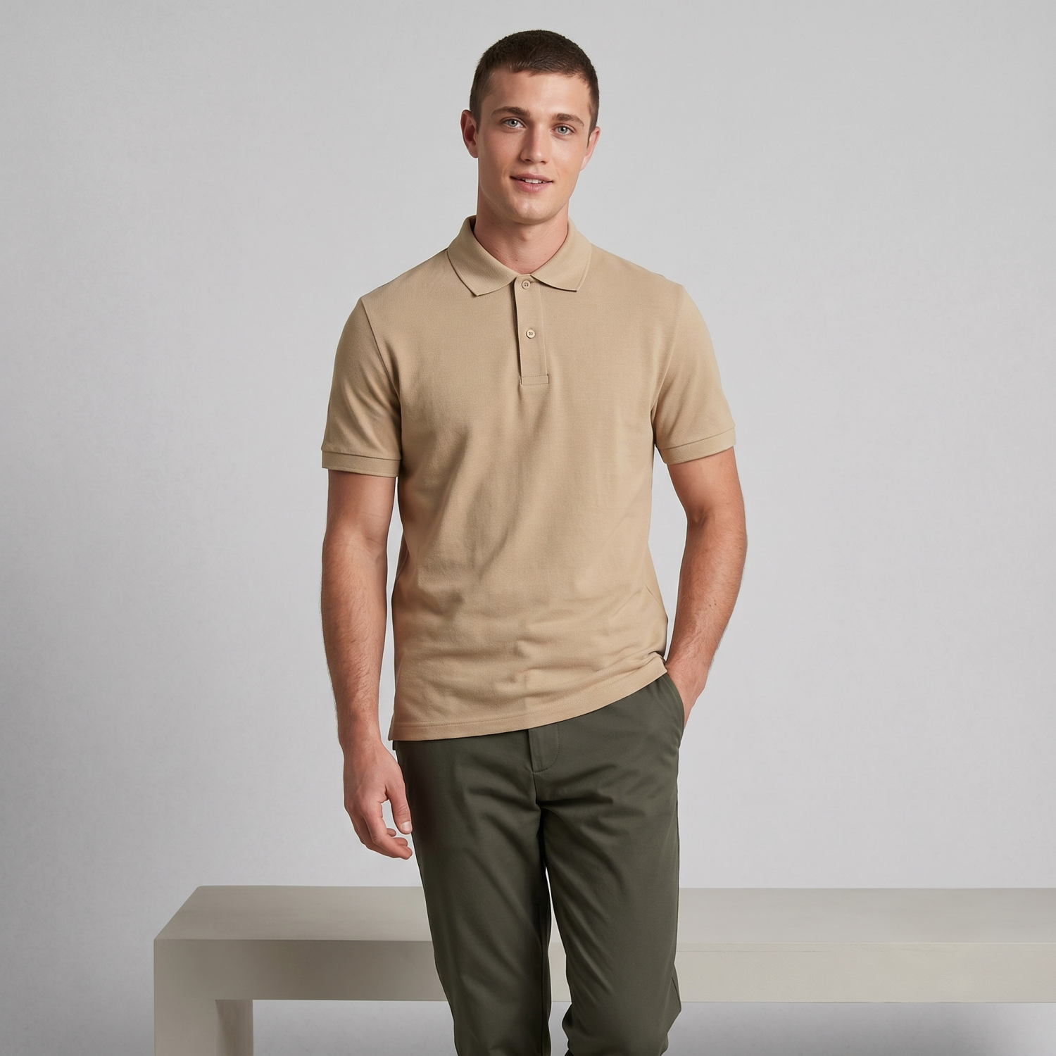 B&C Collection kleding bedrukken B&C My ECO Polo 65/35