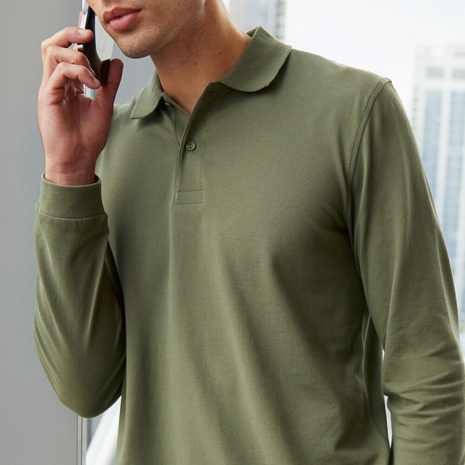 B&C Collection kleding bedrukken B&C My Polo 180 LSL