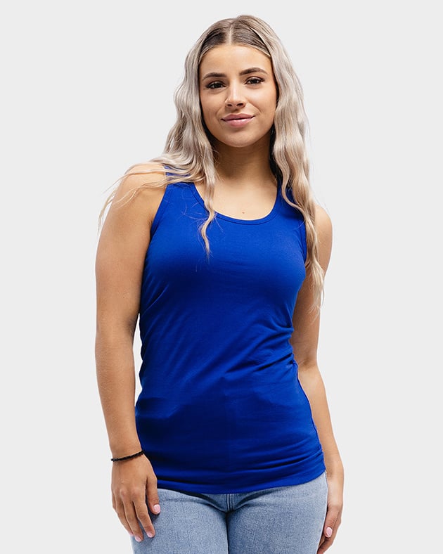 Lemon  Soda Ladies Cotton Elastane Tank Top