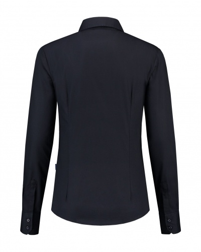 Lemon  Soda Ladies Poly-Cotton Mix Poplin Shirt lange mouwen