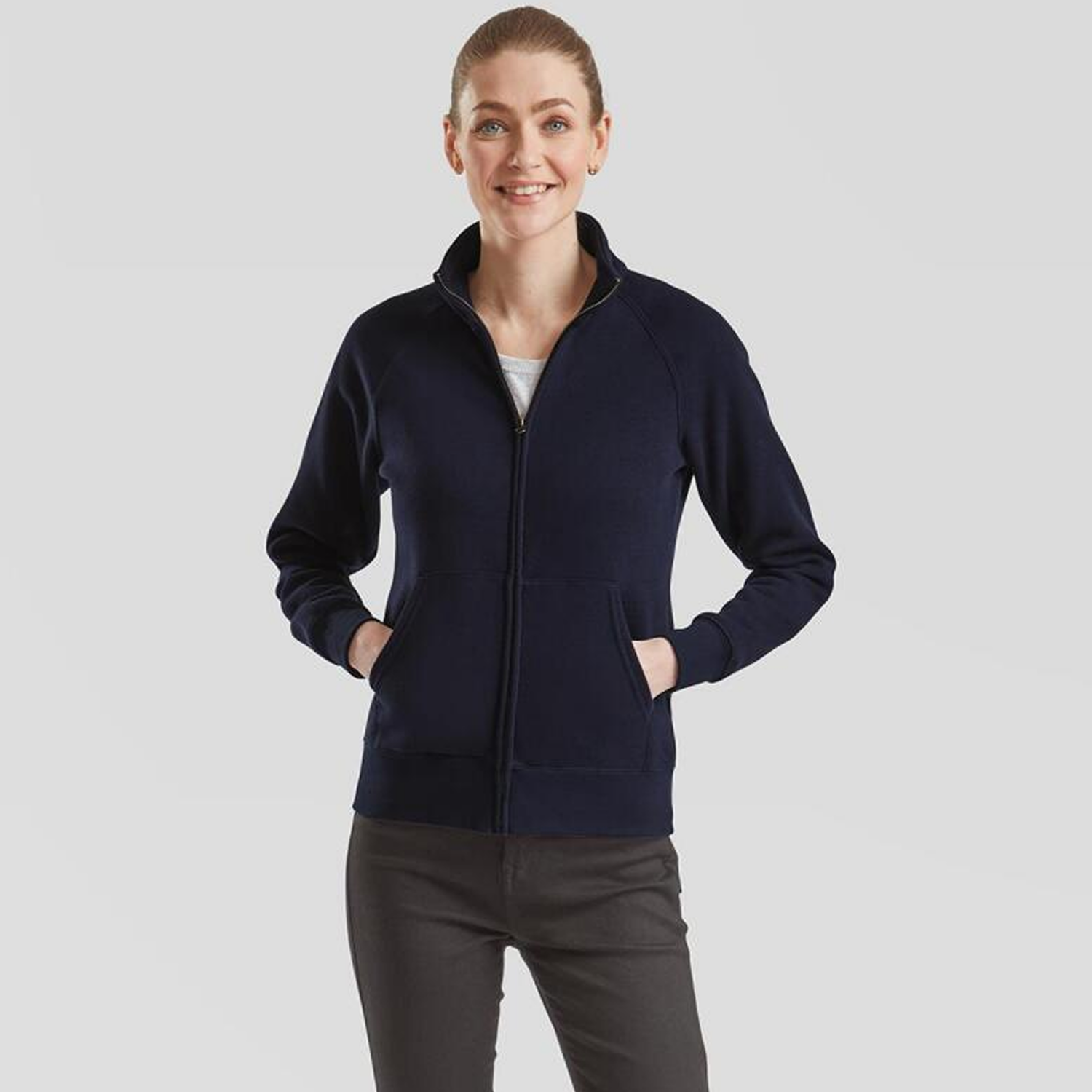 Fruit of the Loom Lady-Fit Premium Sweat Jacket