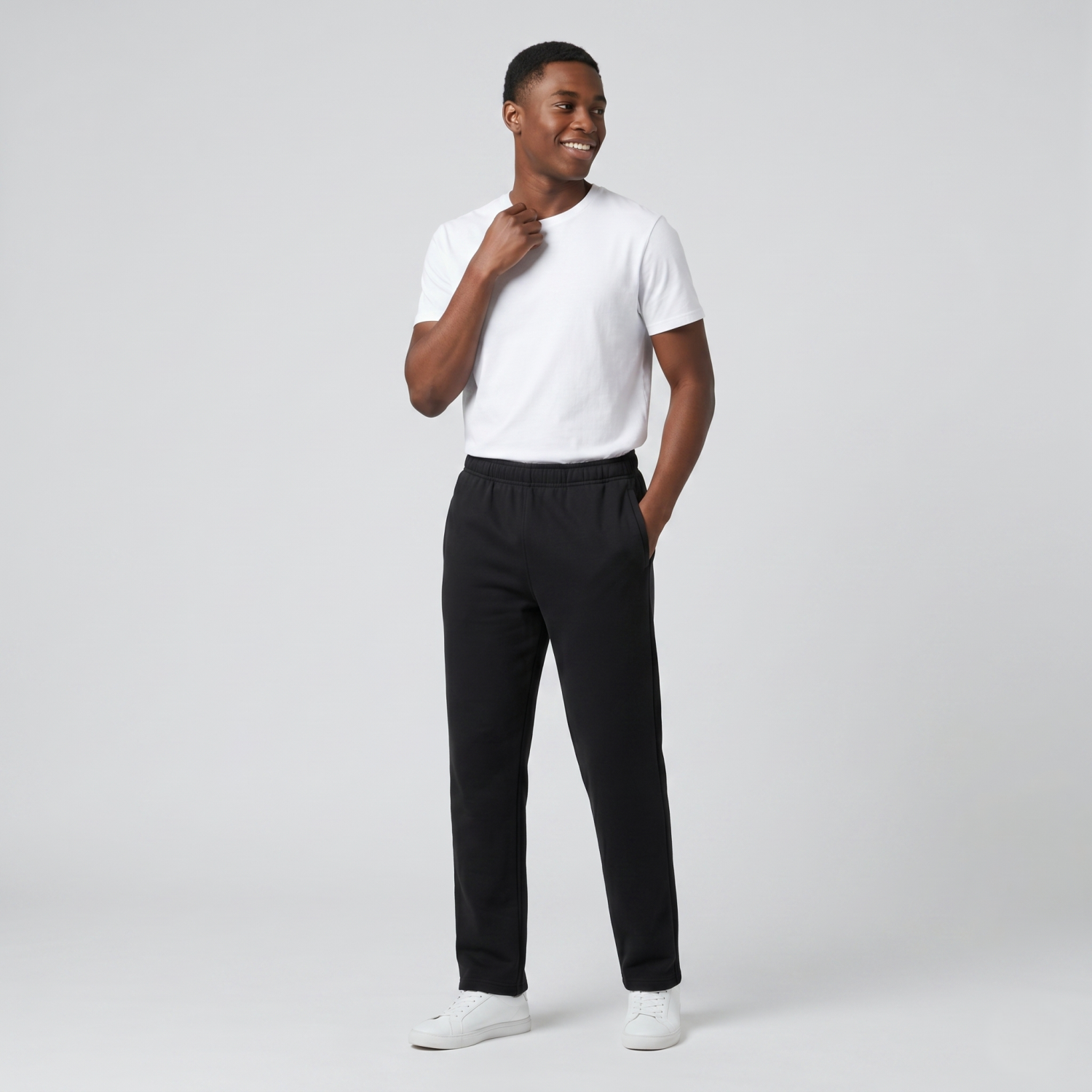 Fruit of the Loom Classic Open Hem Jogpants