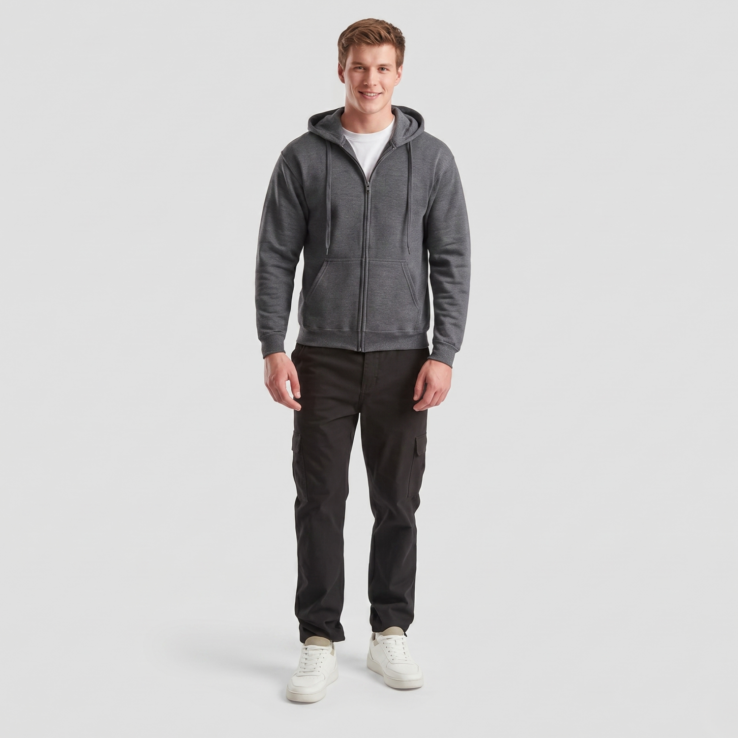 Fruit of the Loom Classic Hooded Sweat Jacket