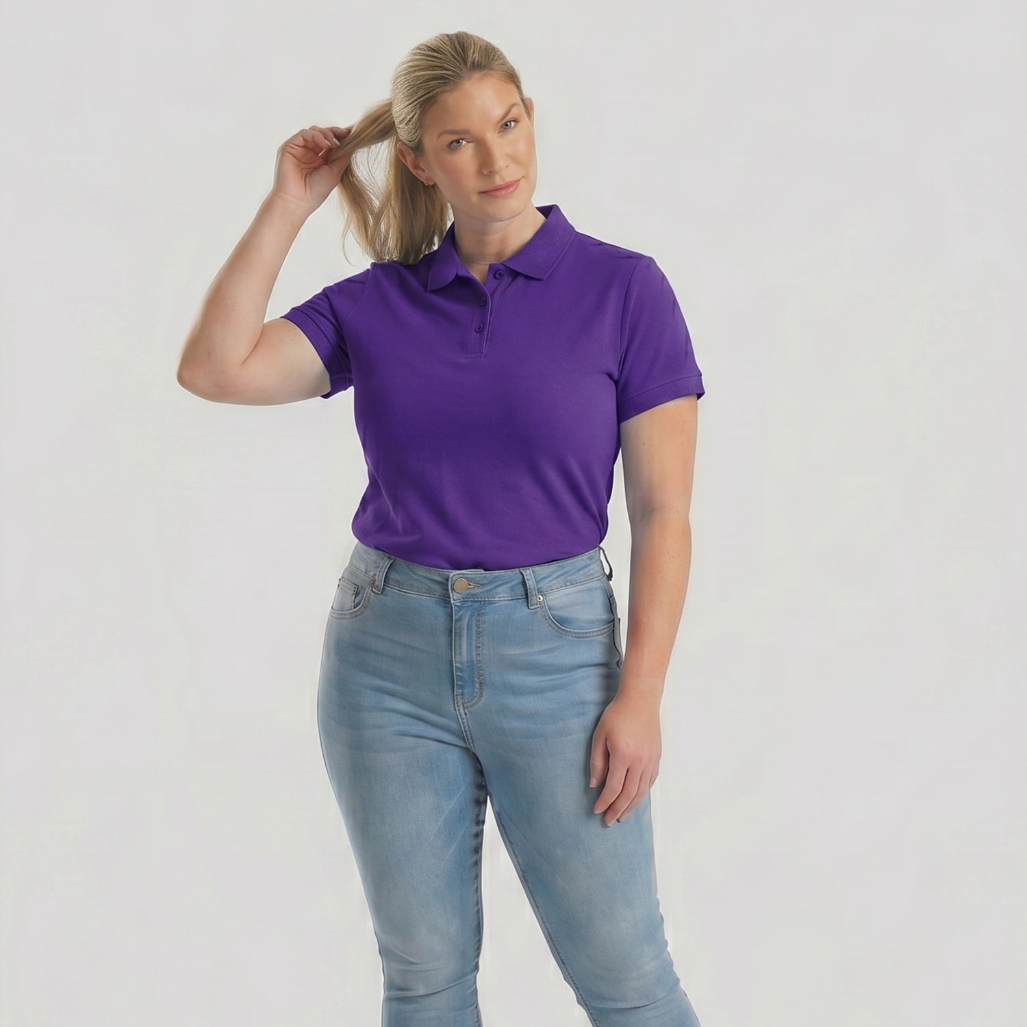 Fruit of the Loom Lady Fit Polo 65/35
