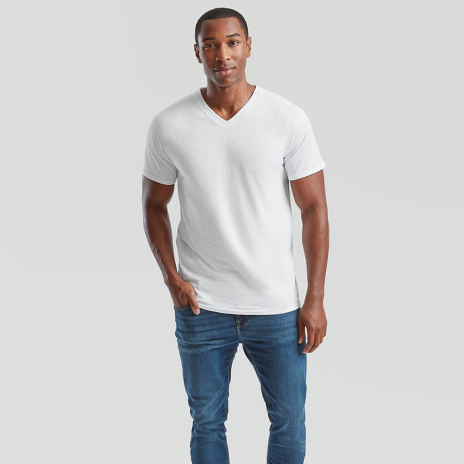 Fruit of the Loom Valueweight V-Neck T-Shirt