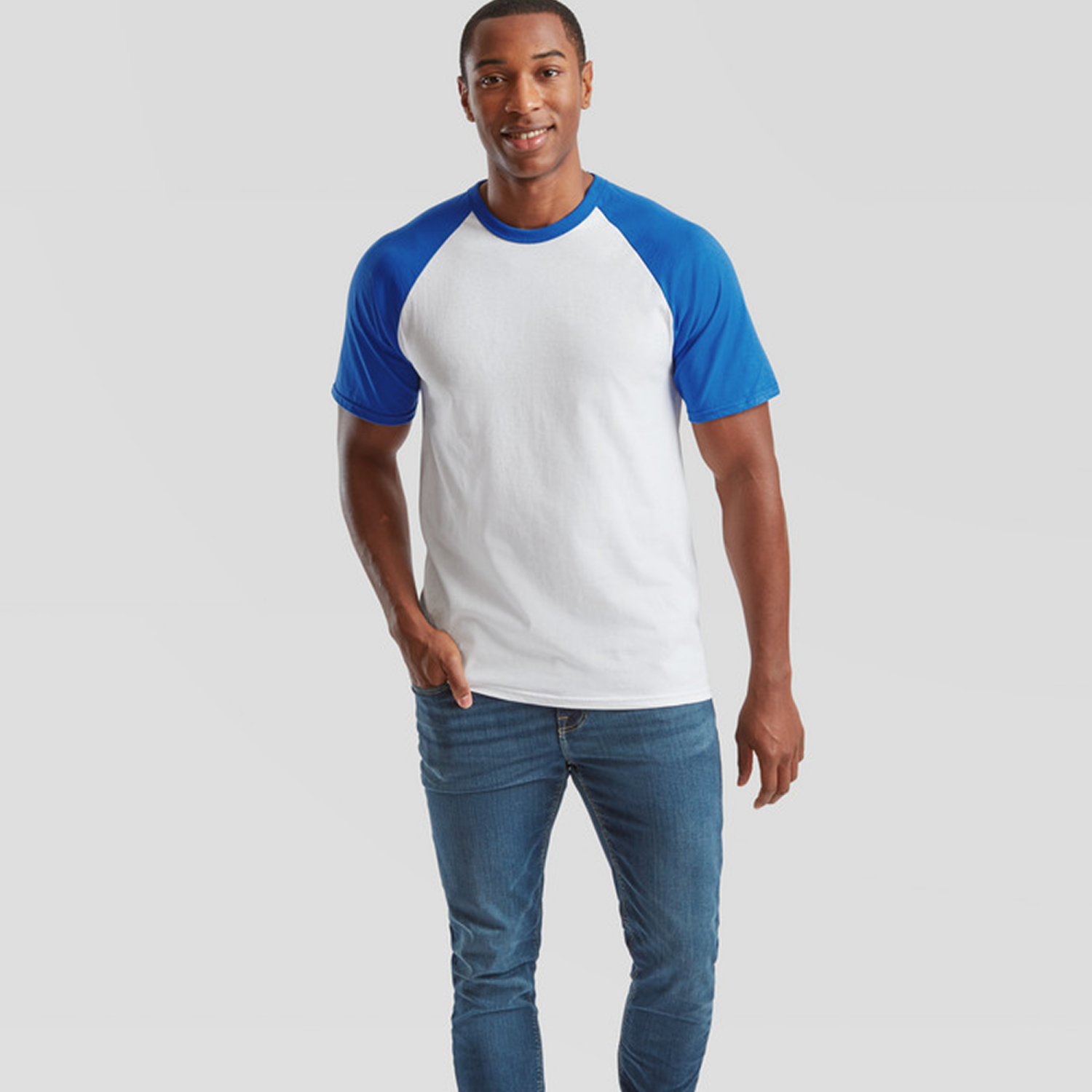 Fruit of the Loom Valueweight SS Baseball T-Shirt
