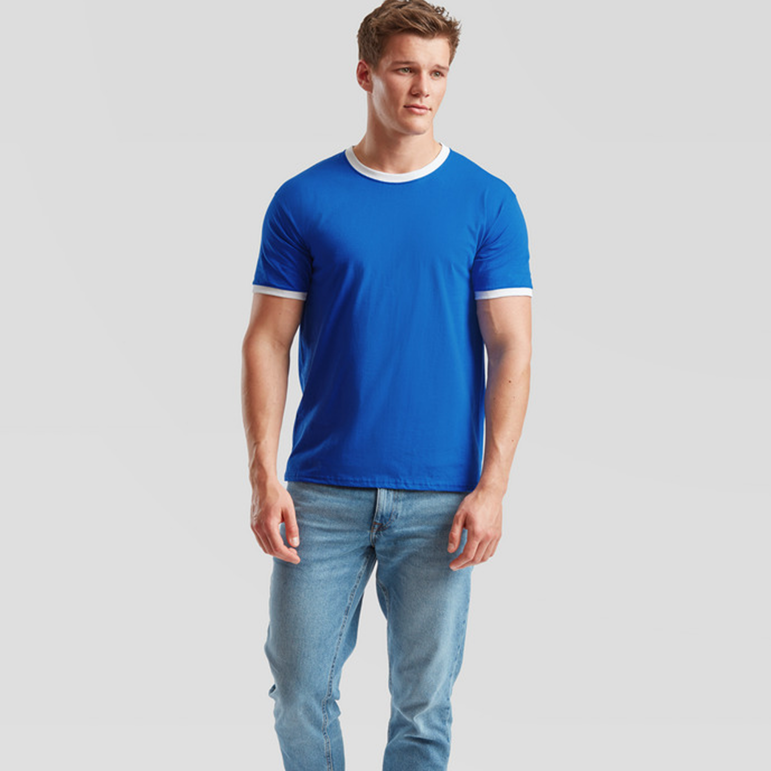 Fruit of the Loom Valueweight Ringer T-Shirt