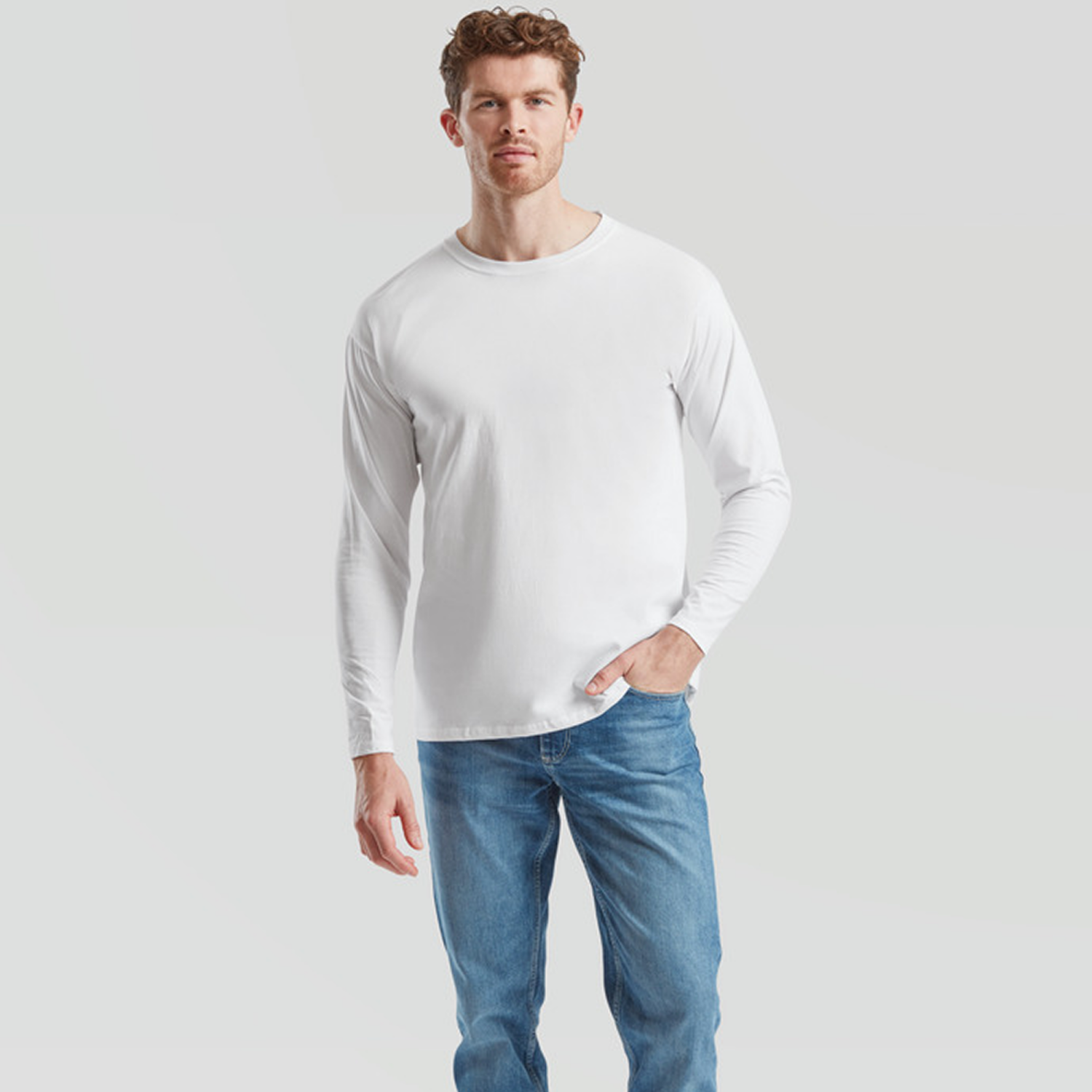 Fruit of the Loom Valueweight Longsleeve T-Shirt