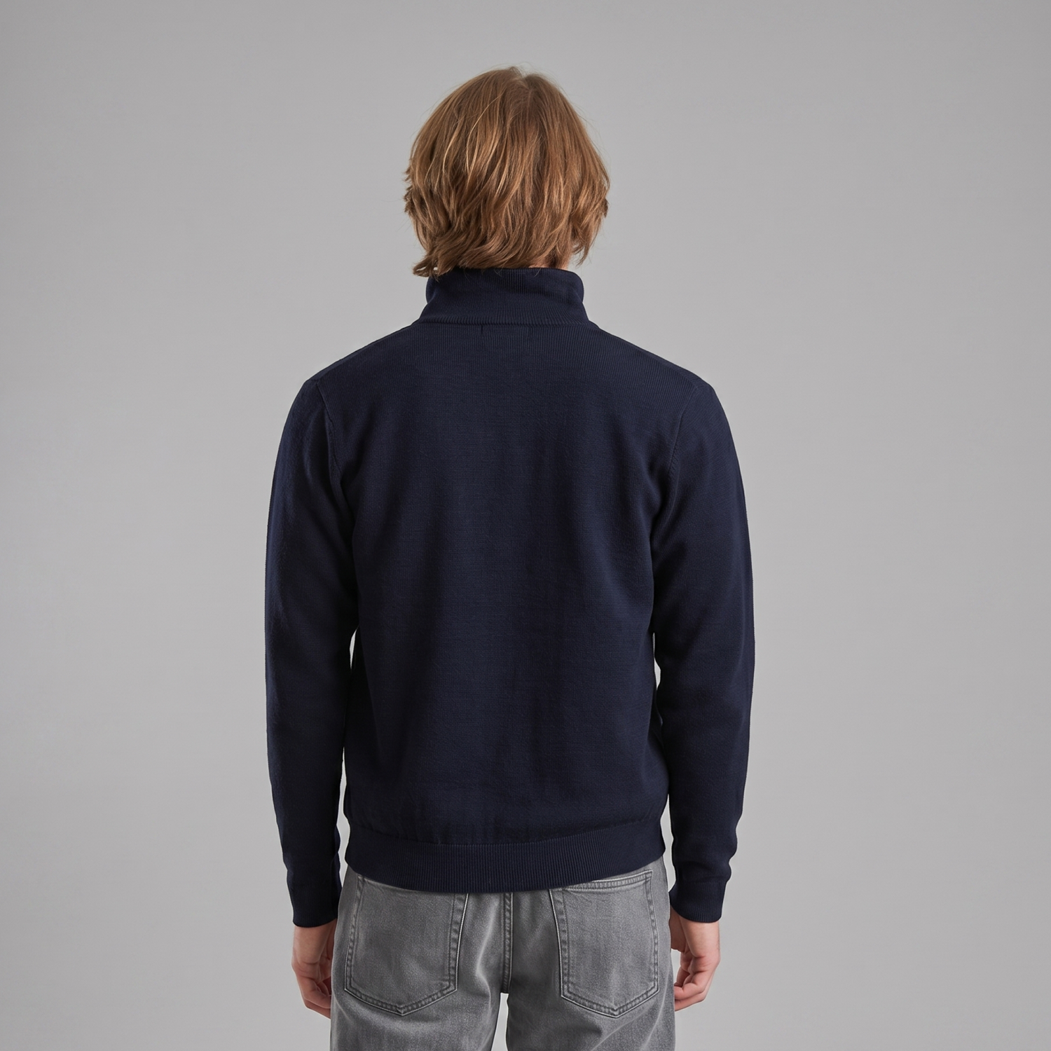 Fruit of the Loom Premium Zip-Neck Sweater