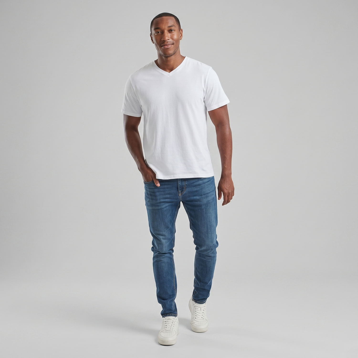 Fruit of the Loom Original V-Neck T-Shirt