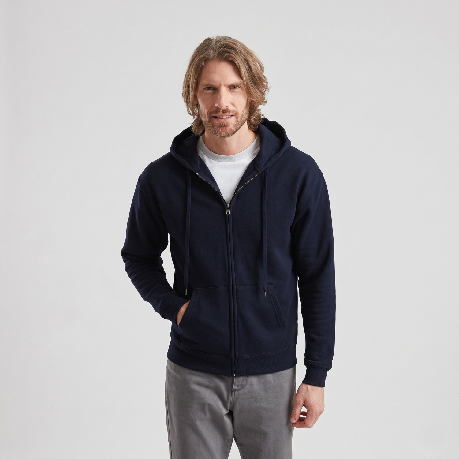 Fruit of the Loom Premium Hooded Sweat Jacket